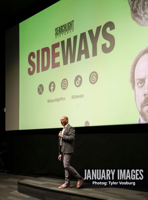 Matthew Greenfield introduces Searchlight Pictures' Sideways 20th Anniversary Screening on Oct 26, 2024 in Los Angeles, CA.