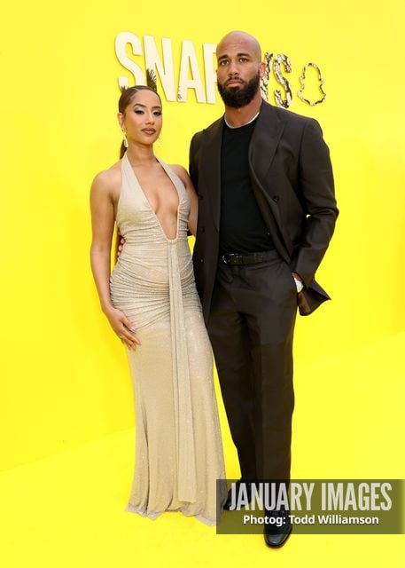 Zaina Sesay, Vincent Macauly — The Snappys Awards 2026 - Arrivals