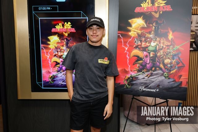 Guests attend the Golden Axe Screening Event on Tuesday, September 15, 2026 in Los Angeles. Photo Credit: Tyler Vosburg/JanuaryImages for Paramount+