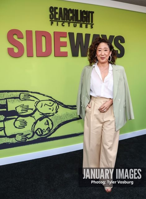 Sandra Oh attends Searchlight Pictures' Sideways 20th Anniversary Screening on Oct 26, 2024 in Los Angeles, CA.