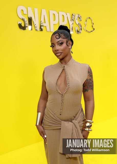 De’Arra Taylor — The Snappys Awards 2026 - Arrivals