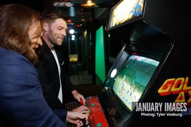 Liam McIntyre attends the Golden Axe Screening Event on Tuesday, September 15, 2026 in Los Angeles. Photo Credit: Tyler Vosburg/JanuaryImages for Paramount+