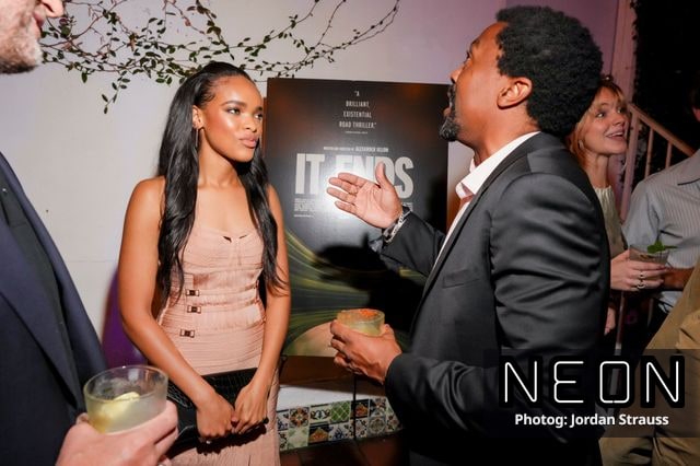Akira Jackson attends the It Ends Los Angeles Premiere on August 19, 2026 at the Vista Theater in Los Angeles, Calif.