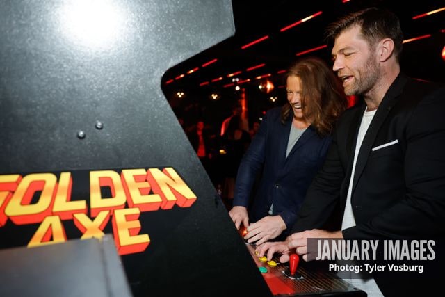 Liam McIntyre attends the Golden Axe Screening Event on Tuesday, September 15, 2026 in Los Angeles. Photo Credit: Tyler Vosburg/JanuaryImages for Paramount+
