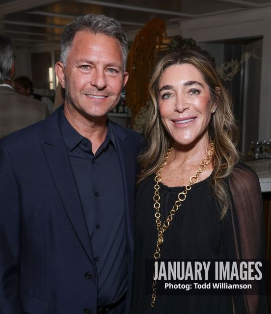Barry Poznick and guest attend the Emmy Awards Toast 2026 at Soho House West Hollywood on Thursday, Sept. 3, 2026 in Los Angeles.