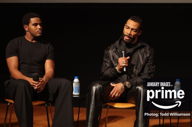 Jaalen Best and Omari Hardwick attend the Prime Videos The Greatest LA FYC Event at Linwood Dunn Theater on Monday, Oct. 5, 2026 in Los Angeles.
