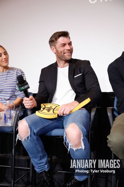 Liam McIntyre attends the Golden Axe Screening Event on Tuesday, September 15, 2026 in Los Angeles. Photo Credit: Tyler Vosburg/JanuaryImages for Paramount+