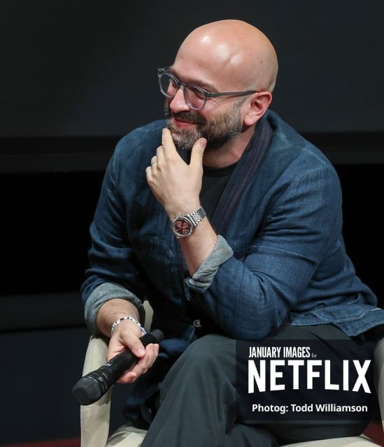 Antonio Campos attends Netflix's The Beast In Me ATAS Event on June 06, 2026 at the Netflix Tudum Theater in Los Angeles.