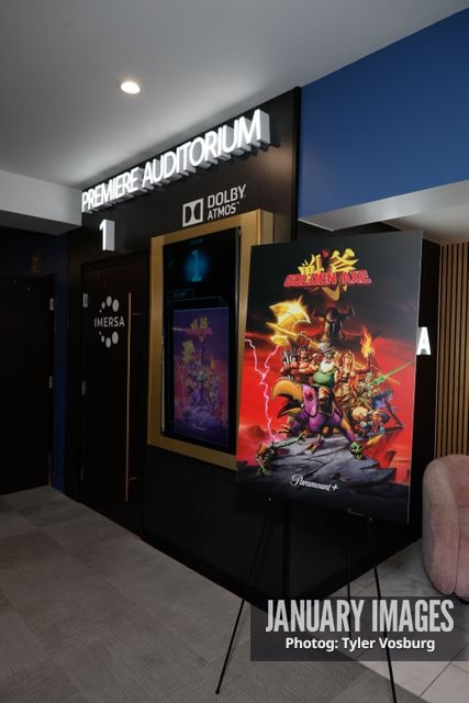 Atmosphere of the Golden Axe Screening Event on Tuesday, September 15, 2026 in Los Angeles. Photo Credit: Tyler Vosburg/JanuaryImages for Paramount+