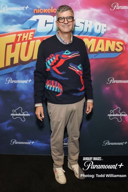 (L-R): Dana Snyder attends the Clash of the Thundermans Screening Event on Wednesday, September 2, 2026 in Los Angeles. Photo Credit: Todd Williamson/JanuaryImages for Paramount+