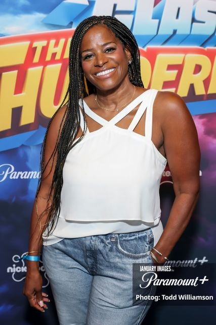(L-R): Daniele Gaither attends the Clash of the Thundermans Screening Event on Wednesday, September 2, 2026 in Los Angeles. Photo Credit: Todd Williamson/JanuaryImages for Paramount+