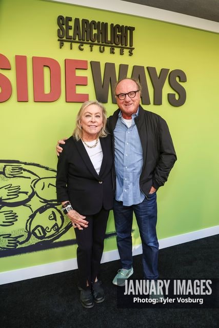 Nancy Utley and Raymond Fitzpatrick attend Searchlight Pictures' Sideways 20th Anniversary Screening on Oct 26, 2024 in Los Angeles, CA.