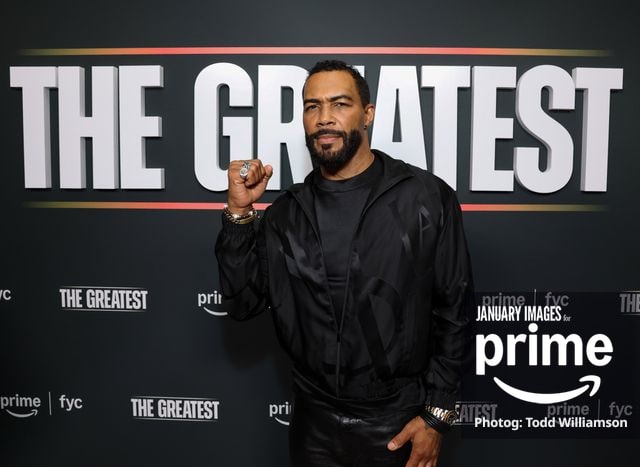 Omari Hardwick attends the Prime Videos The Greatest LA FYC Event at Linwood Dunn Theater on Monday, Oct. 5, 2026 in Los Angeles.