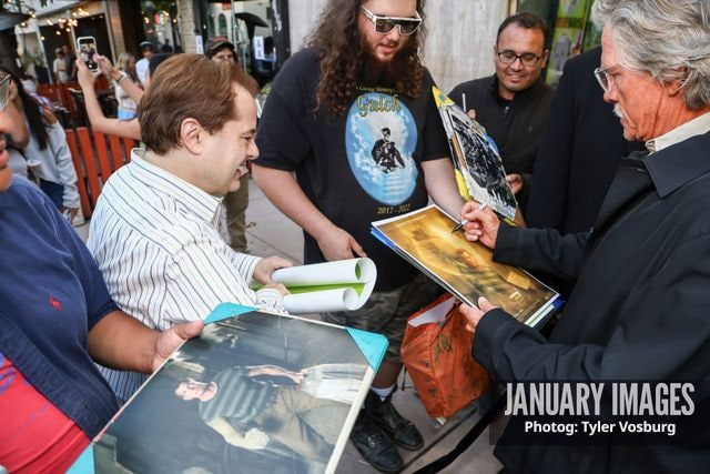 Thomas Haden Church signs autographs at Searchlight Pictures' Sideways 20th Anniversary Screening on Oct 26, 2024 in Los Angeles, CA.