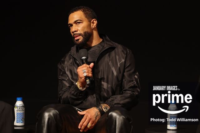 Omari Hardwick attends the Prime Videos The Greatest LA FYC Event at Linwood Dunn Theater on Monday, Oct. 5, 2026 in Los Angeles.