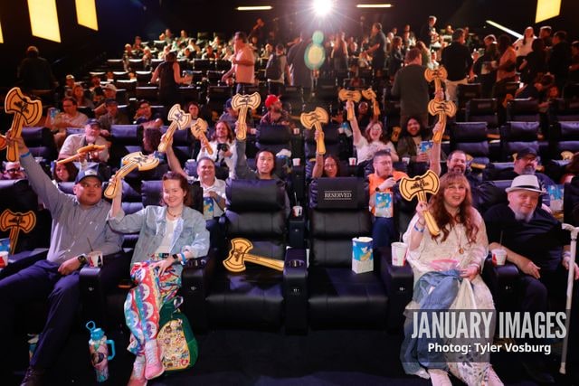 Guests attend the Golden Axe Screening Event on Tuesday, September 15, 2026 in Los Angeles. Photo Credit: Tyler Vosburg/JanuaryImages for Paramount+