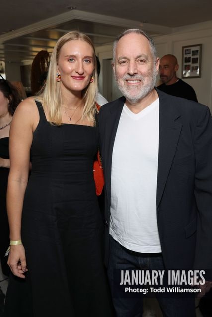 K.C. Wenson and Todd Black attend the Emmy Awards Toast 2026 at Soho House West Hollywood on Thursday, Sept. 3, 2026 in Los Angeles.