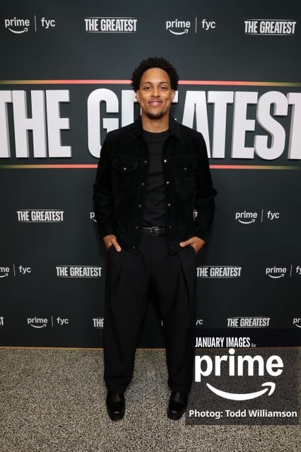 Kai Parham attends the Prime Videos The Greatest LA FYC Event at Linwood Dunn Theater on Monday, Oct. 5, 2026 in Los Angeles.
