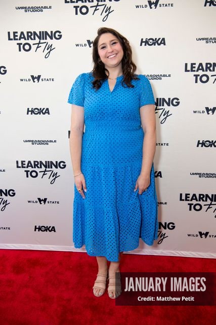 Katcy Stephan attends the Learning to Fly Los Angeles Premiere at The Aero Theater on Saturday August 15th, 2026 in Los Angeles.