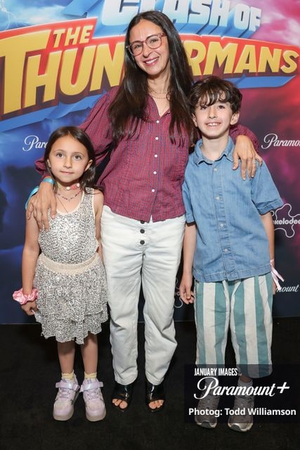 (L-R): Jessica DiCicco and guests attend the Clash of the Thundermans Screening Event on Wednesday, September 2, 2026 in Los Angeles. Photo Credit: Todd Williamson/JanuaryImages for Paramount+