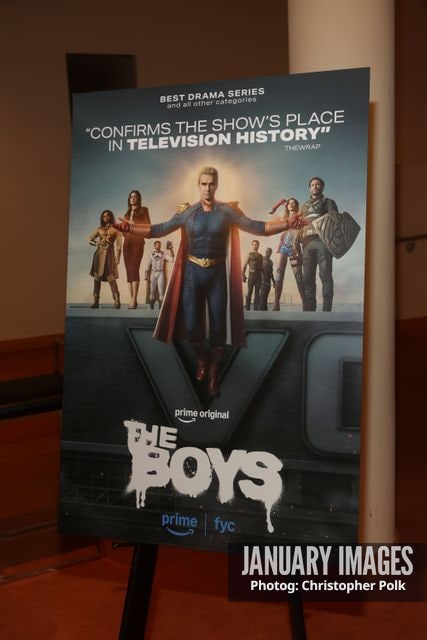 The Boys S5 LA Special Screening, Q&A and Reception at the Linwood Dunn Theater on October 14, 2026 in Los Angeles. Photo Credit: Christopher Polk/JanuaryImages for PrimeVideo