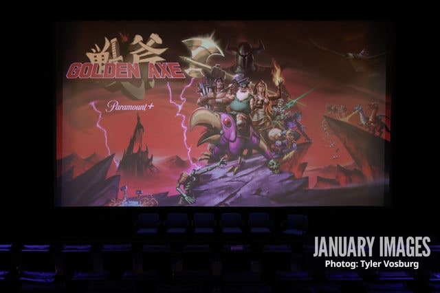 Atmosphere of the Golden Axe Screening Event on Tuesday, September 15, 2026 in Los Angeles. Photo Credit: Tyler Vosburg/JanuaryImages for Paramount+