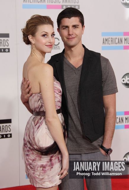 LOS ANGELES, CA - NOVEMBER 21:  TV personalities Whitney Port and Ben Nemtin arrive at the 2010 American Music Awards held at Nokia Theatre L.A. Live on November 21, 2010 in Los Angeles, California.  (Photo by Todd Williamson/JanuaryImages)