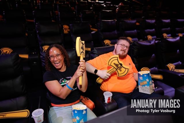 Guests attend the Golden Axe Screening Event on Tuesday, September 15, 2026 in Los Angeles. Photo Credit: Tyler Vosburg/JanuaryImages for Paramount+