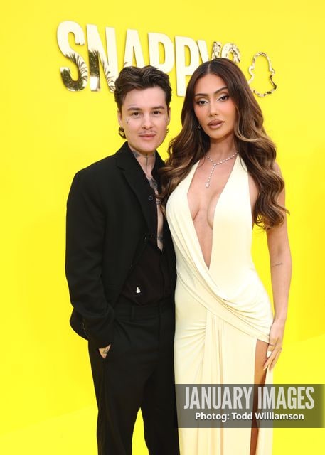 Jesse Sullivan, Francesca Farago — The Snappys Awards 2026 - Arrivals