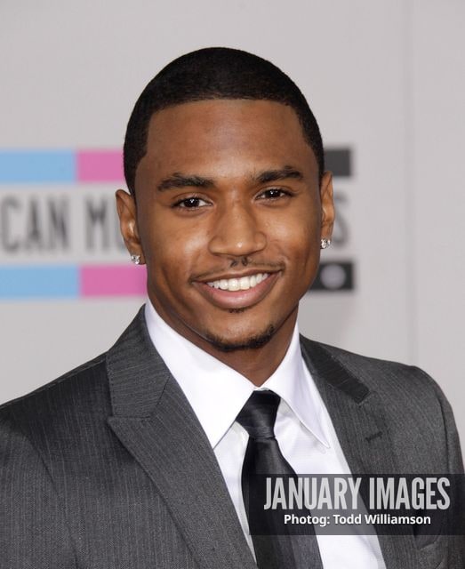 LOS ANGELES, CA - NOVEMBER 21:  Recording artist Trey Songz arrives at the 2010 American Music Awards held at Nokia Theatre L.A. Live on November 21, 2010 in Los Angeles, California.  (Photo by Todd Williamson/JanuaryImages)