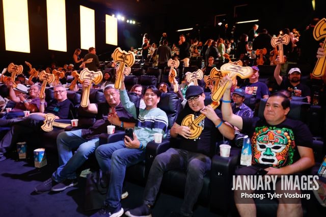 Guests attend the Golden Axe Screening Event on Tuesday, September 15, 2026 in Los Angeles. Photo Credit: Tyler Vosburg/JanuaryImages for Paramount+