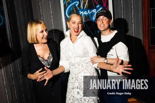Hilary Shor, Katherine LaNasa and Robby Hoffman attend Katerine LaNasa’s Emmy Nomination Toast at Craig’s on Friday August 14th, 2026 in Los Angeles. Credit Roger Kisby/JanuaryImages