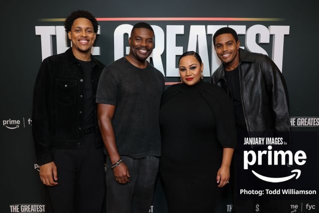 Kai Parham, Amin Joseph, Dana Gourrier and Jaalen Best attend the Prime Videos The Greatest LA FYC Event at Linwood Dunn Theater on Monday, Oct. 5, 2026 in Los Angeles.