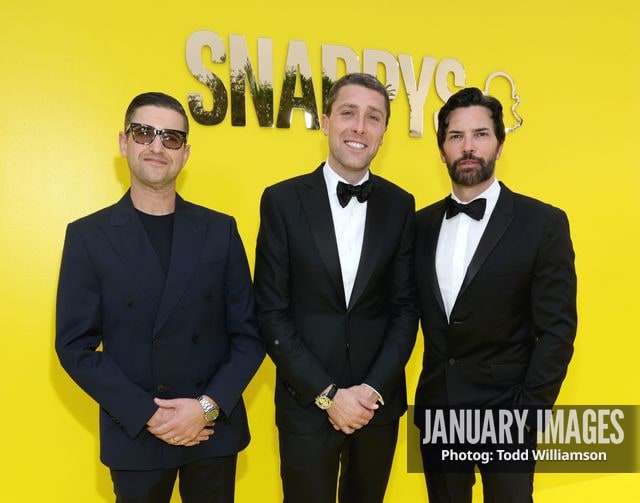Todd Waldman, Jim Shepherd, Joey Boukadakis — The Snappys Awards 2026 - Arrivals