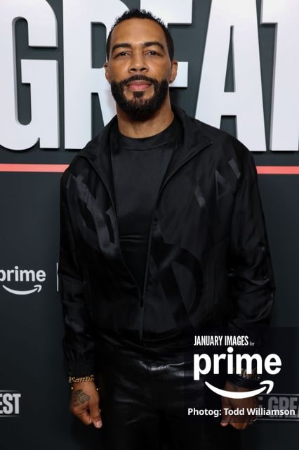 Omari Hardwick attends the Prime Videos The Greatest LA FYC Event at Linwood Dunn Theater on Monday, Oct. 5, 2026 in Los Angeles.
