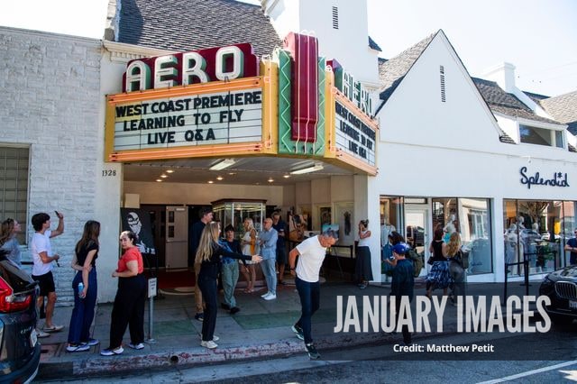 Learning to Fly Los Angeles Premiere at The Aero Theater on Saturday August 15th, 2026 in Los Angeles.