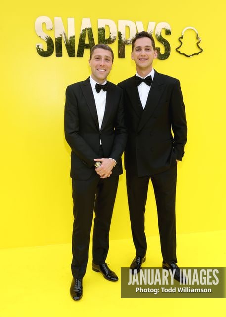 Matt Friend, Jim Shepard — The Snappys Awards 2026 - Arrivals