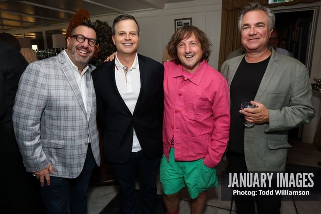 Christopher Lennertz, Daniel Pemberton, and guests attend the Emmy Awards Toast 2026 at Soho House West Hollywood on Thursday, Sept. 3, 2026 in Los Angeles.
