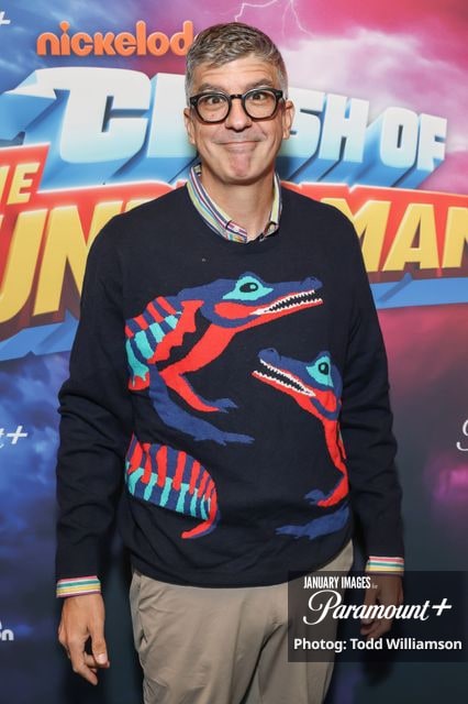 (L-R): Dana Snyder attends the Clash of the Thundermans Screening Event on Wednesday, September 2, 2026 in Los Angeles. Photo Credit: Todd Williamson/JanuaryImages for Paramount+
