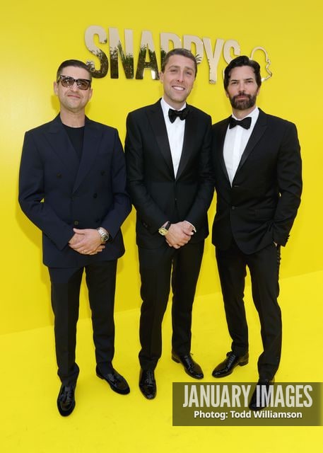 Jim Shepherd, Todd Waldman, Joey Boukadakis — The Snappys Awards 2026 - Arrivals