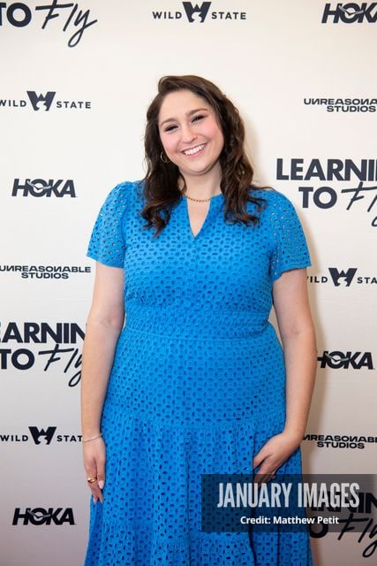 Katcy Stephan attends the Learning to Fly Los Angeles Premiere at The Aero Theater on Saturday August 15th, 2026 in Los Angeles.