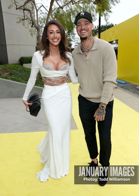 Chloe Veitch, Pepe Garcia — The Snappys Awards 2026 - Arrivals