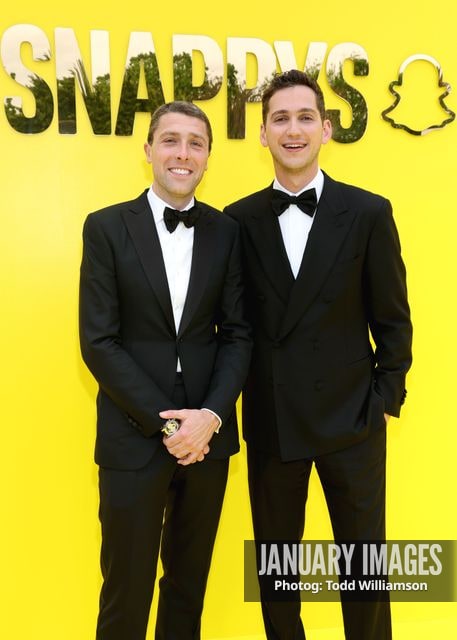Matt Friend, Jim Shepard — The Snappys Awards 2026 - Arrivals