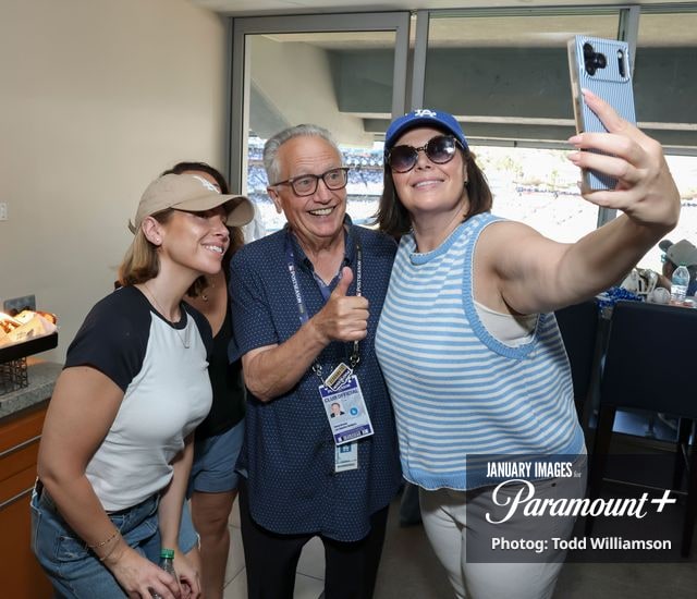 (L-R): Talent from the Paramount+ unscripted series Team Moms: Baseball on Saturday, October 3, 2026 in Los Angeles. Photo Credit: Todd Williamson/JanuaryImages for Paramount+