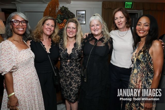 Sarah Mgeni, Michelle Margolis Hallam, Michelle Johnson and Yvette Metoyer attend the Emmy Awards Toast 2026 at Soho House West Hollywood on Thursday, Sept. 3, 2026 in Los Angeles.