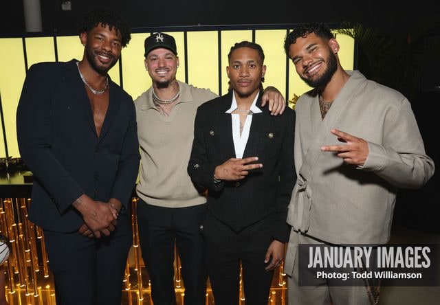 JD Dodard, Chris Seeley, Brian Arenales, Pepe Garcia — The Snappys Awards 2026 - Show and Party